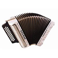 HOHNER Corona III GCF, white (A5722)