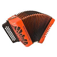 HOHNER El Rey del Vallenato ADG, orange (A4905)