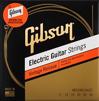 GIBSON SEG-HVR11 VINTAGE REISSUE ELECTIC GUITAR STRINGS, MEDIUM GAUGE